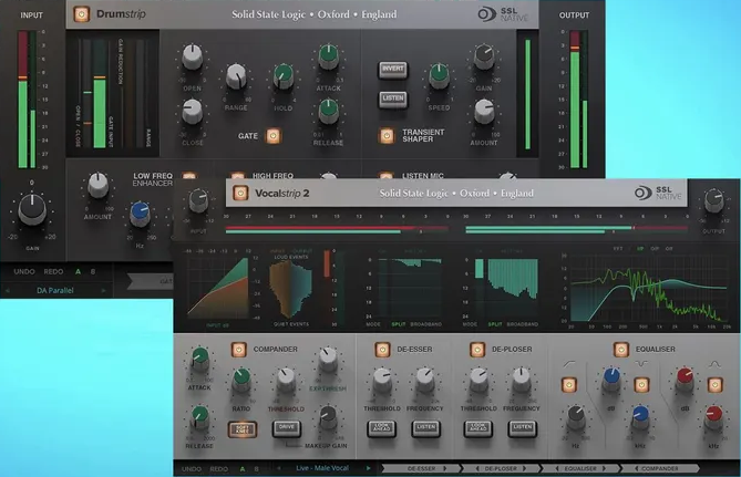 Solid State Logic Drumstrip & Vocalstrip 🪐